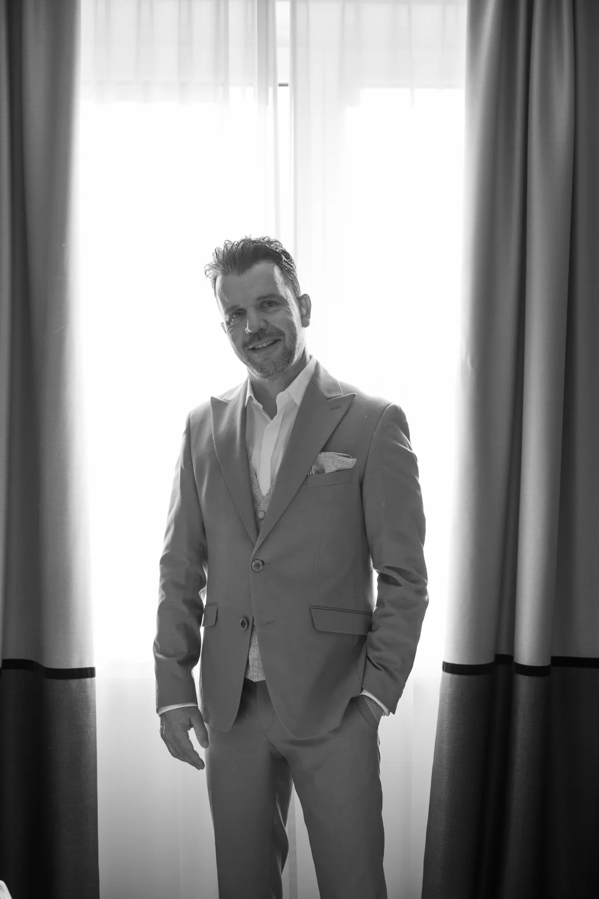 Groom getting ready, Destination Wedding Photography by Poga Studios
